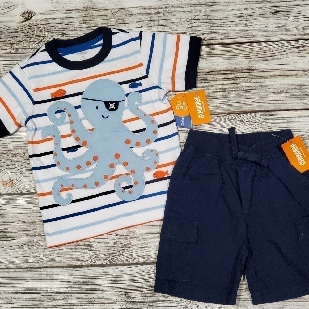 Gymboree Octopus Set NWT
